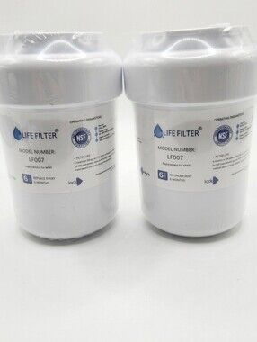 2- Pack LF007 Refrigerator Water Filter Replacement.